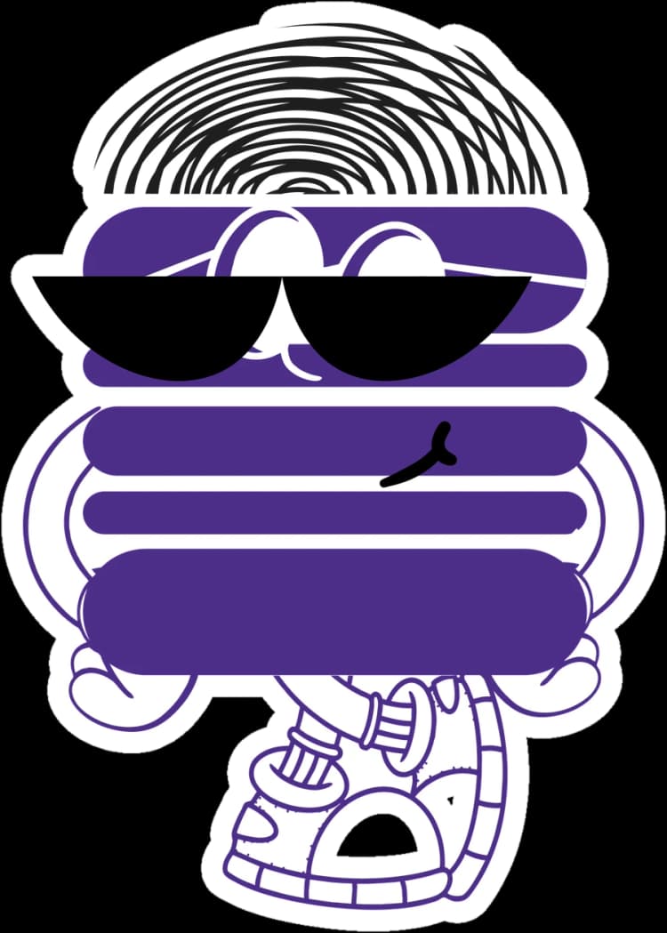 Flaky, the Flak'd mascot